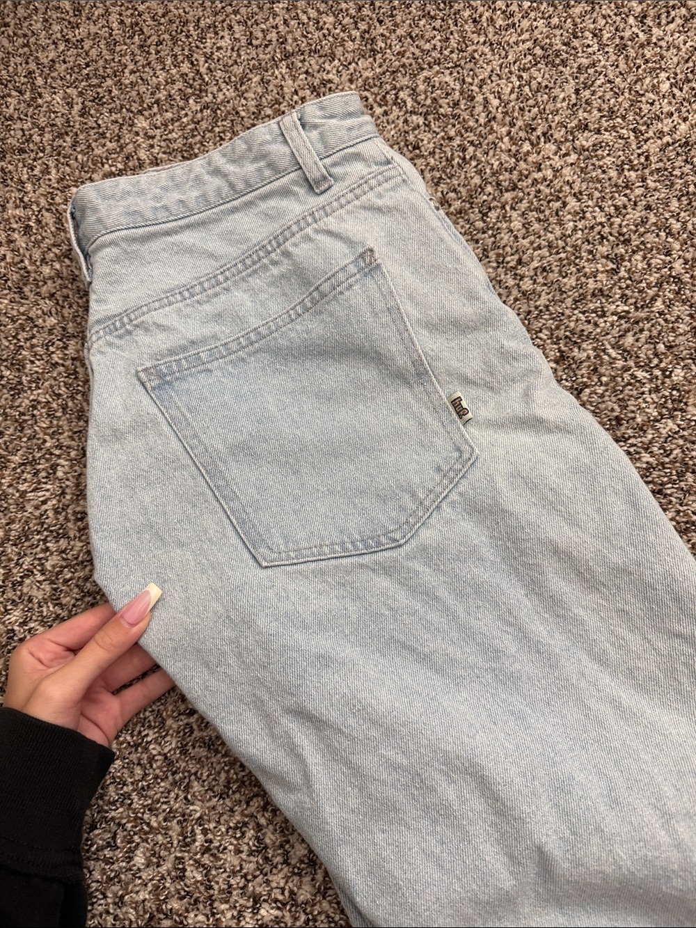HUF Light Blue High-Rise Women’s Jeans